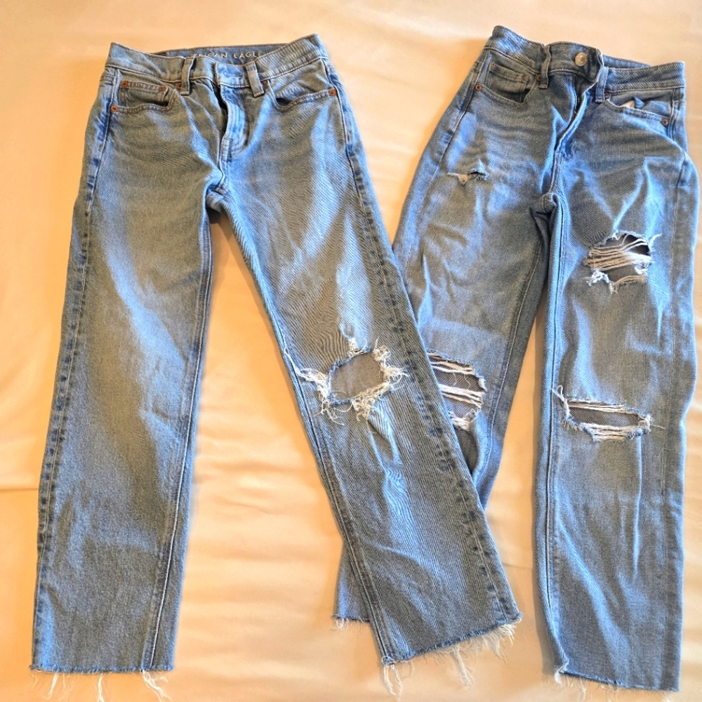 American Eagle Jeans 000 x2